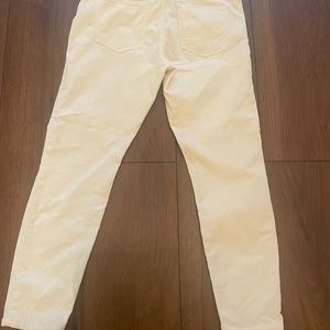Banana Republic Cream colored Corduroy pants